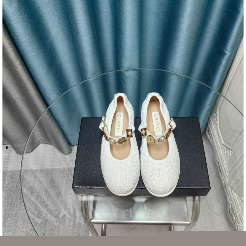 Ch*el flat shoes
